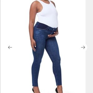 good american maternity jeans